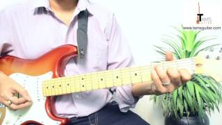 Major scale improvisation guitar lesson Part II using triads wwwtamsguitarcom