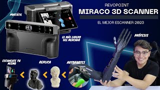Probé el nuevo Revopoint MIRACO 3D Scanner #revopoint #3dscanner