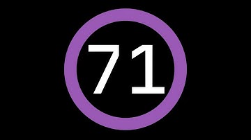 71-Second Countdown Timer - Dark Background + Circular Progress Bar + Ending Sound
