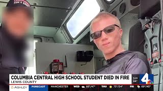 Columbia Central High School student dies in fire
