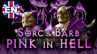 "Pink in Hell" Diablo II R Sorc &amp; Barb MF 1h