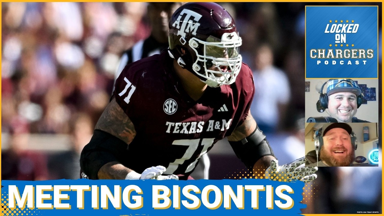 HOPE: Chargers Meeting With Top Guard Prospect Chase Bisontis and Polarizing IDL Caleb Banks