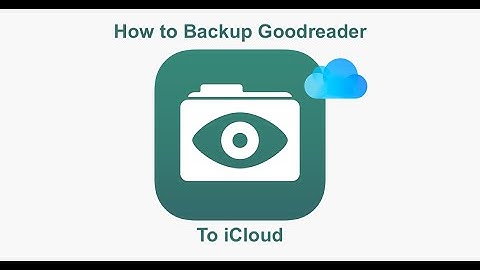 Backup Goodreader to iCloud