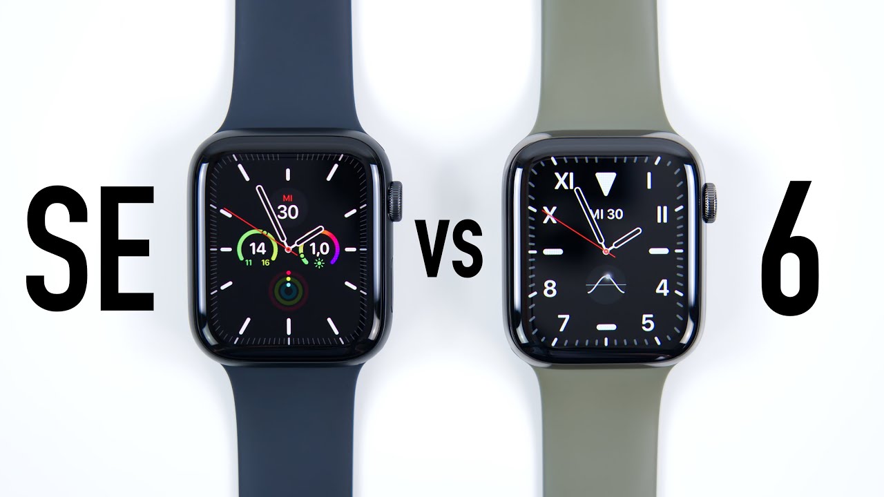 Apple Watch SE vs Series 6 Vergleich Das sind die Unterschiede! YouTube Apple Watch SE vs Series 6 Vergleich Das sind die Unterschiede! YouTube