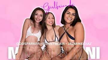 Bunny Blair | Micro Bikinis w/ My Girlfriends | Swimwear, Odds Parker, Jazmine Diaz