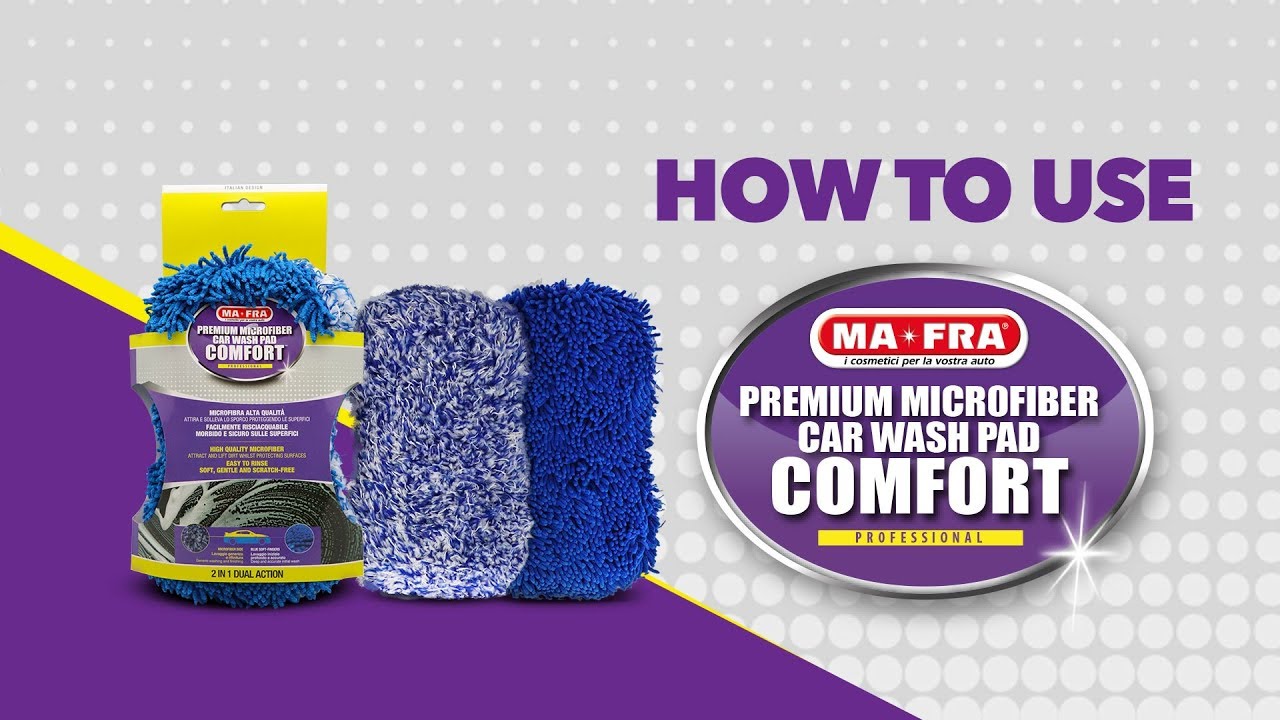 How to use the Comfort Car Wash Pad Tips and Tricks by Mafra YouTube