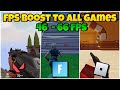 Basic Settings to Boost Your FPS in ANY Game!