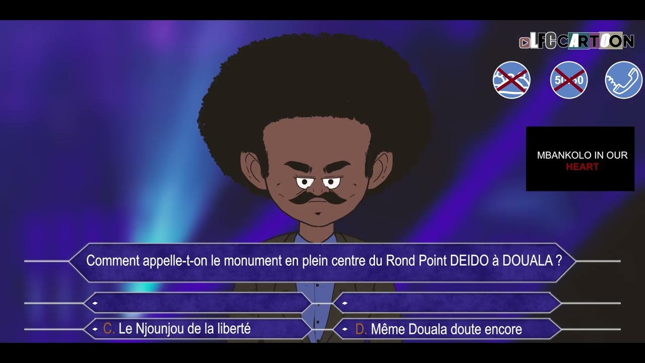 LFC Cartoon: CUON VEUT GAGNER DES MILLIONS