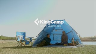KingCamp|Pop Up Beach Tent UPF 50+. Full protection for your skin in summer.