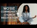 Wose community church meditation