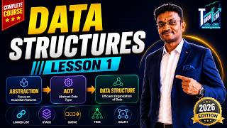 Data Structures, Abstraction & ADT | Primitive Data Structures | DSA Course | Lesson 1