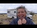 Riding out the Arizona Storm in my Class C RV: Will I Get Stuck in the Mud???