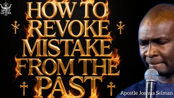 HOW TO RECOVER FROM MISTAKES OF THE PAST WITH APOSTLE JOSHUA SELMAN