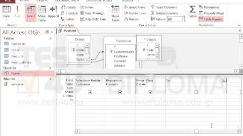 Create a new field in the Payment query that will multiply the Price field value displayed in...