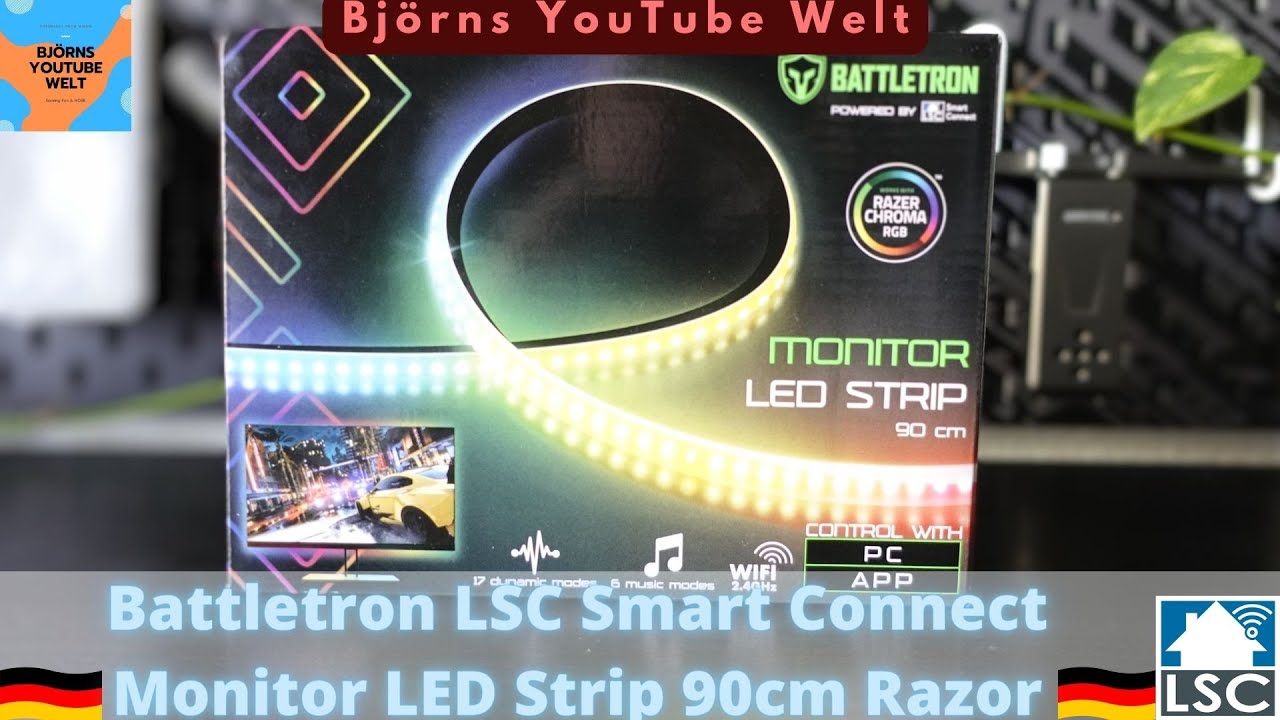 Barre LED de gaming Battletron Razer Chroma