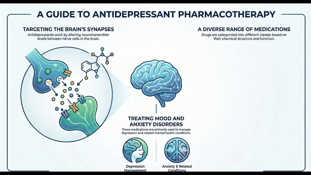 CNS pharmacology (1): antidepressant drugs