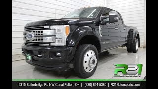 2017 FORD F450 PLATINUM DRW  #19484