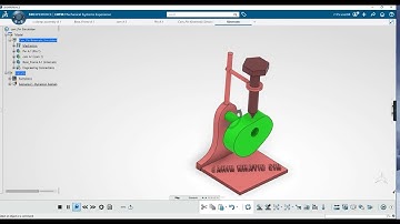CAM PIN _POINT CURVE KINEMATIC SIMULATION IN 3D EXPERIENCE WITH JAHIR KHATIB SIR