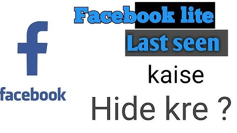 How to hide online Activity status in Facebook lite l Facebook lite m Last seen ko hide kaise krein