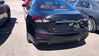 2022 Maserati Ghibli Modena Cold Start