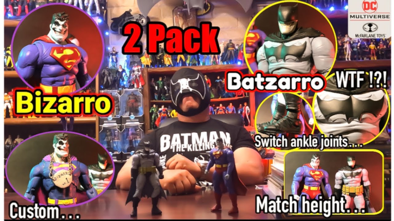 DC Multiverse Collection: Bizarro and Batzarro