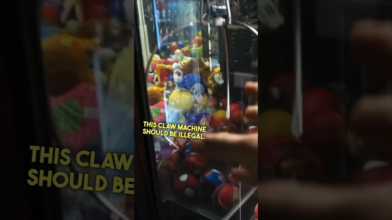 This Claw Machine Is ILLEGAL!