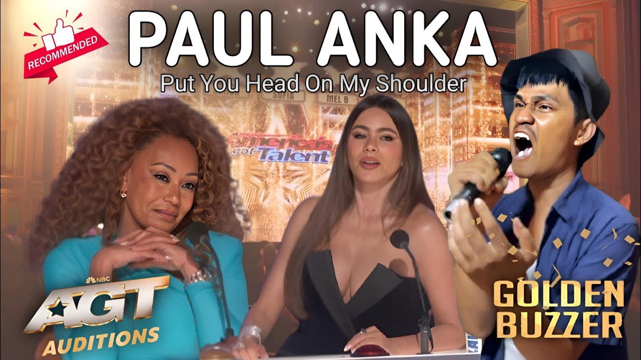 Very Extraordinary Beautiful Voice Singing “Put You Head On My Shoulder - Paul Anka” On AGT Audition