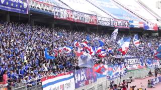 38# 150418토.수원vs서울트리콜로응원직캠# 38후반전블루서브마린/'수원의두번째골'염기훈선수골당시환호하는트리콜로/최고존엄가/오늘의승리는/열광의N석