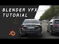 Blender VFX tutorial / How to add a realistic CG Car in your footage / EASY