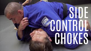 BJJ Techniques | Multiple Side Control Chokes | CVBJJ Online