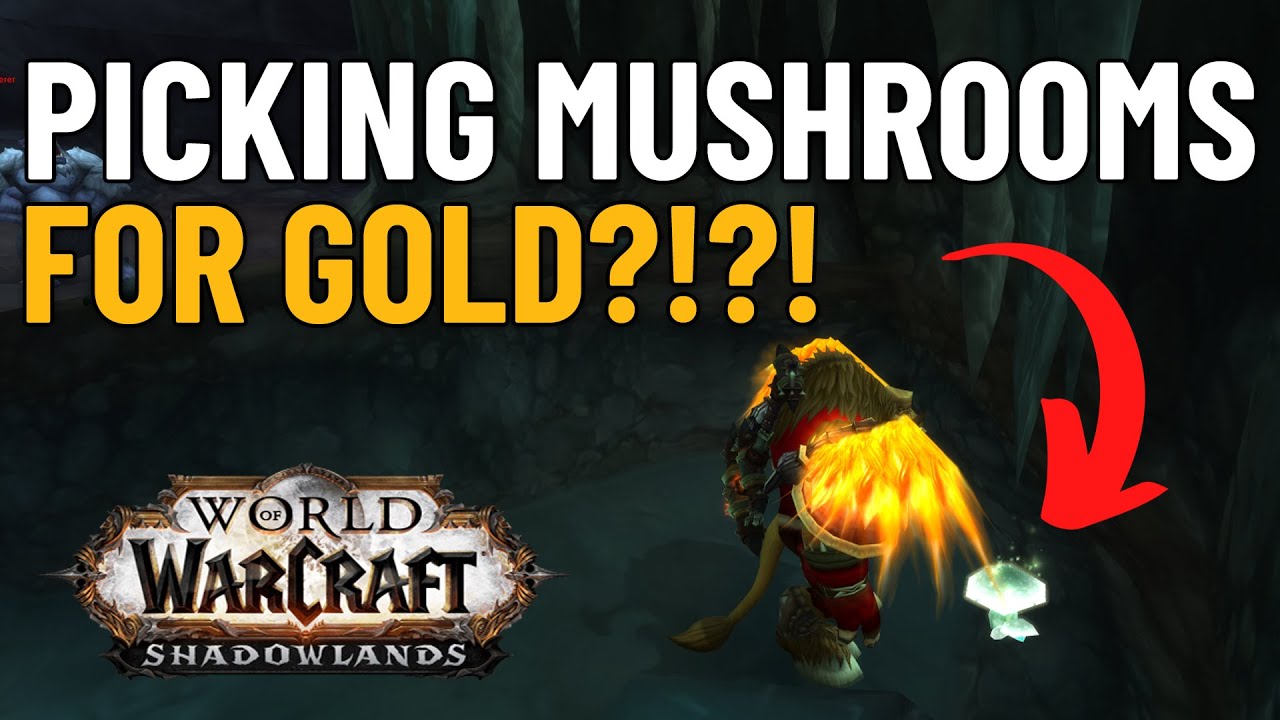 Making ALOT of Gold With Herb Farming Ghost Mushrooms in
