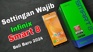 Setting wajib hp infinix smart 8 baru terbaru 2024 | tonton sampai akhir screenshot 3