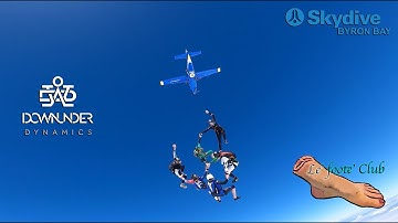 Lé Footé Club - Head up skydiving