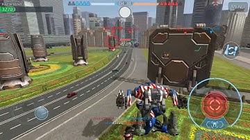 War Robots Test server 3.5 - King of the hill GAME MODE, New REDEEMER(heavy) and GUST(light) weapon
