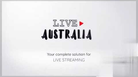 Live Australia |The Complete Event Streaming Platform| Live Moments|| BEST & COST-FRIENDLY