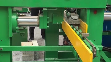 automatic mushroom stone splitting machine for granite