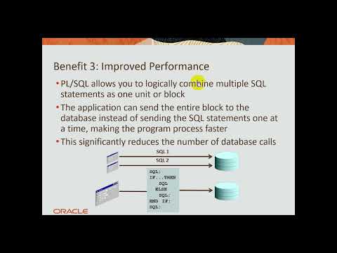 ch01. 1.2 Benefits of PL/SQL & Creating PL/SQL Blocks - YouTube