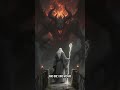 Gandalf VS Balrog 😱 #shorts #lotr #story