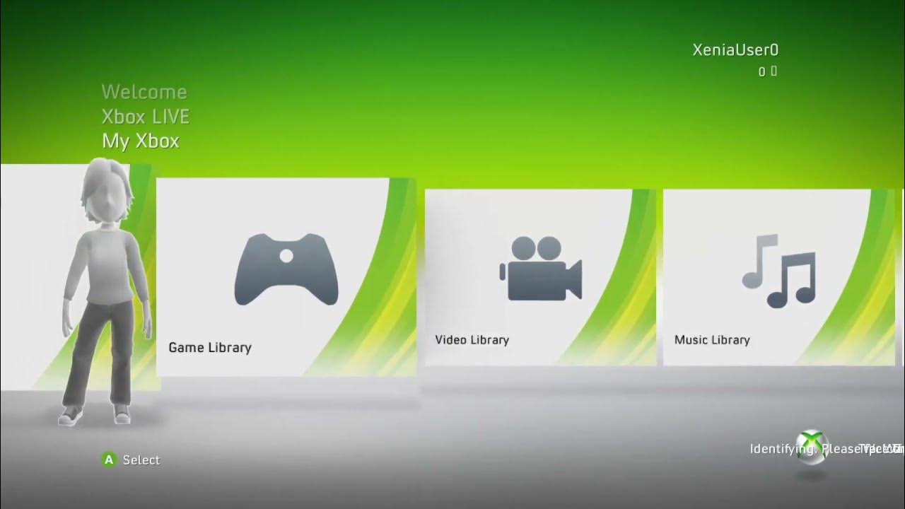 Xbox 360 Kinect Dashboard in 2024! (Xenia) YouTube
