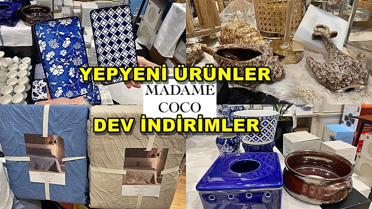 MADAME COCO'DA ÇOK UCUZ ÜRÜNLER❗️❗️/ %70 İNDİRİM❗️❗️/ ŞOOK OLACAKSINIZ ❗️❗️/ÇEYİZ ALIŞVERİŞİ