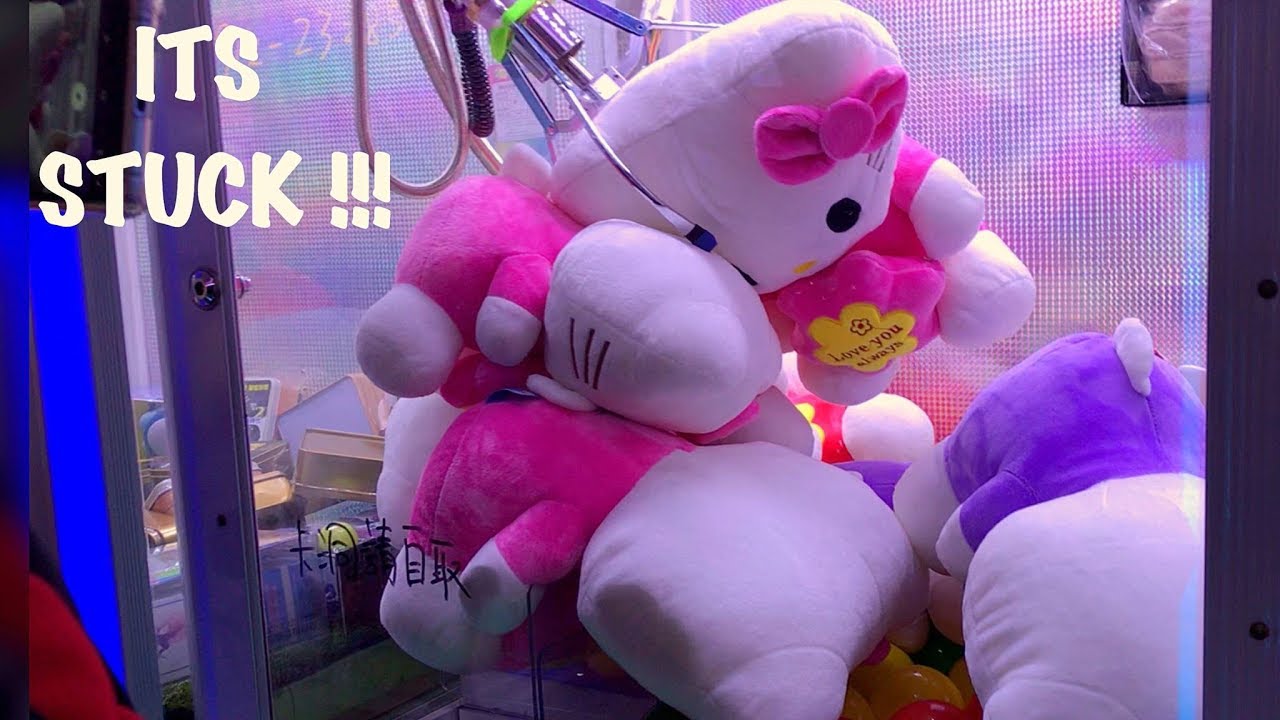HELLO KITTY NYA NUMPUK !!! CLAW MACHINE |  夾娃娃