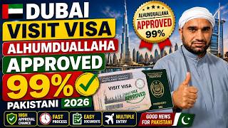 Dubai Visit Visa Approved for Pakistanis 2026 🇦🇪 | Alhamdulillah Good News & Latest UAE Visa Update