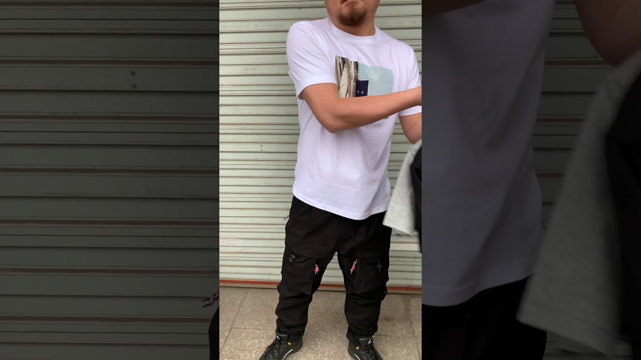 ￥78 SUPREME 19FW BANNER TEE 店面旗子短袖T恤 m4v