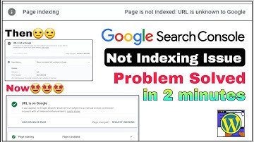Page is not Indexed : URL is unknown to Google | Search Console Indexing Problem Fixed