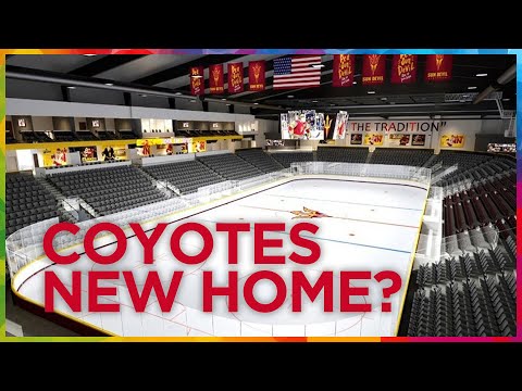 Why are the NHL's Coyotes playing at Arizona State's NCAA arena