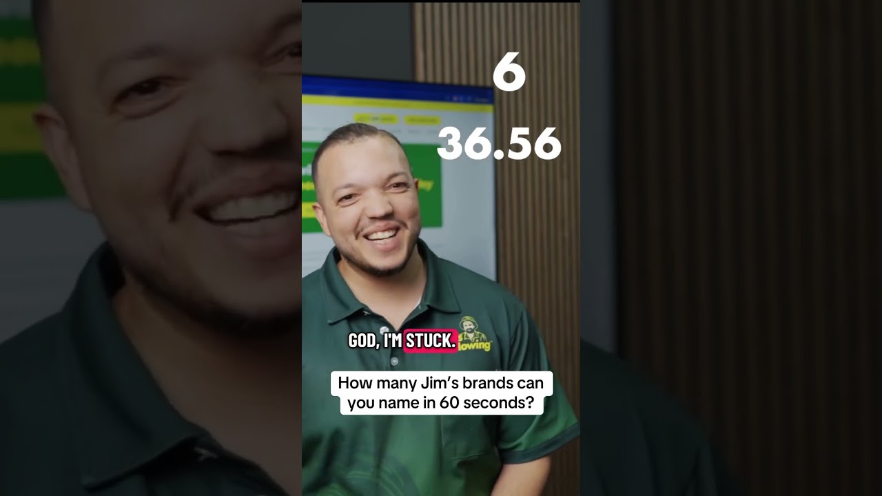 How many Jim’s divisions can name in 60 seconds
