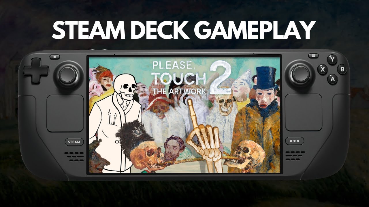 Please, Touch the Artwork 2 | Steam Deck Gameplay