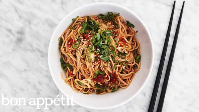 Cold Sesame Soba Is Your New Go-To Work Lunch   Bon Appetit