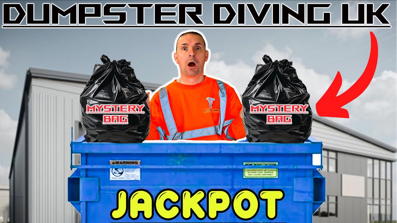 DUMPSTER DIVING UK 👊😲👊 INSANE SCORE YouTube
