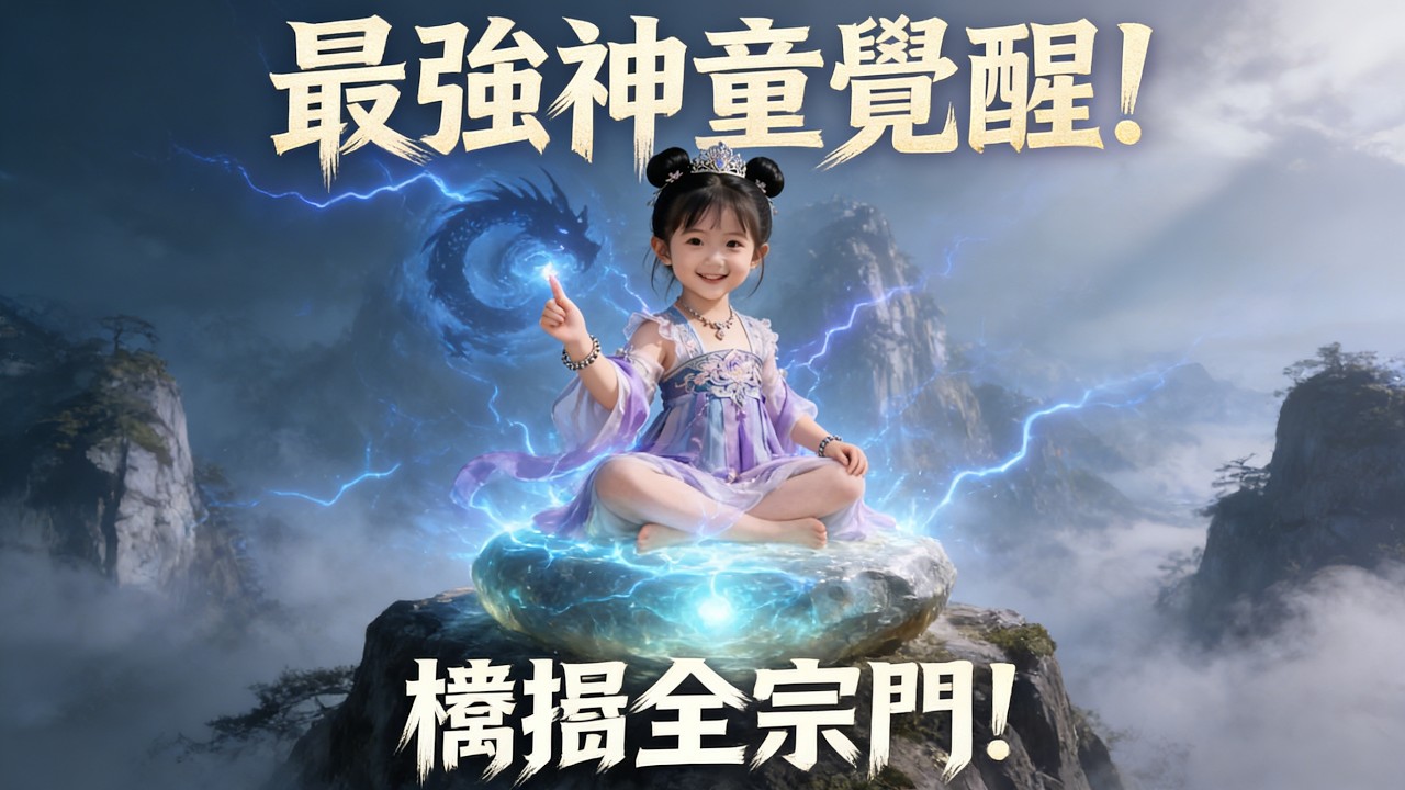 【完整版短劇】✅️這奶娃太妖孽！3歲半修為封頂，長老求著收我當徒弟，我卻只想躺平吃果子！#短劇